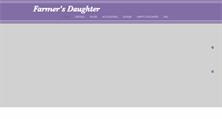 Desktop Screenshot of farmersdaughterformals.com